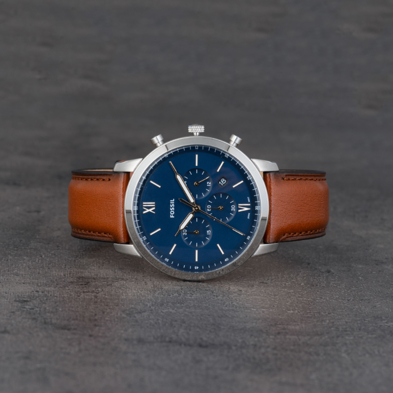 Fossil Neutra Chronograph Brown Leather Watch